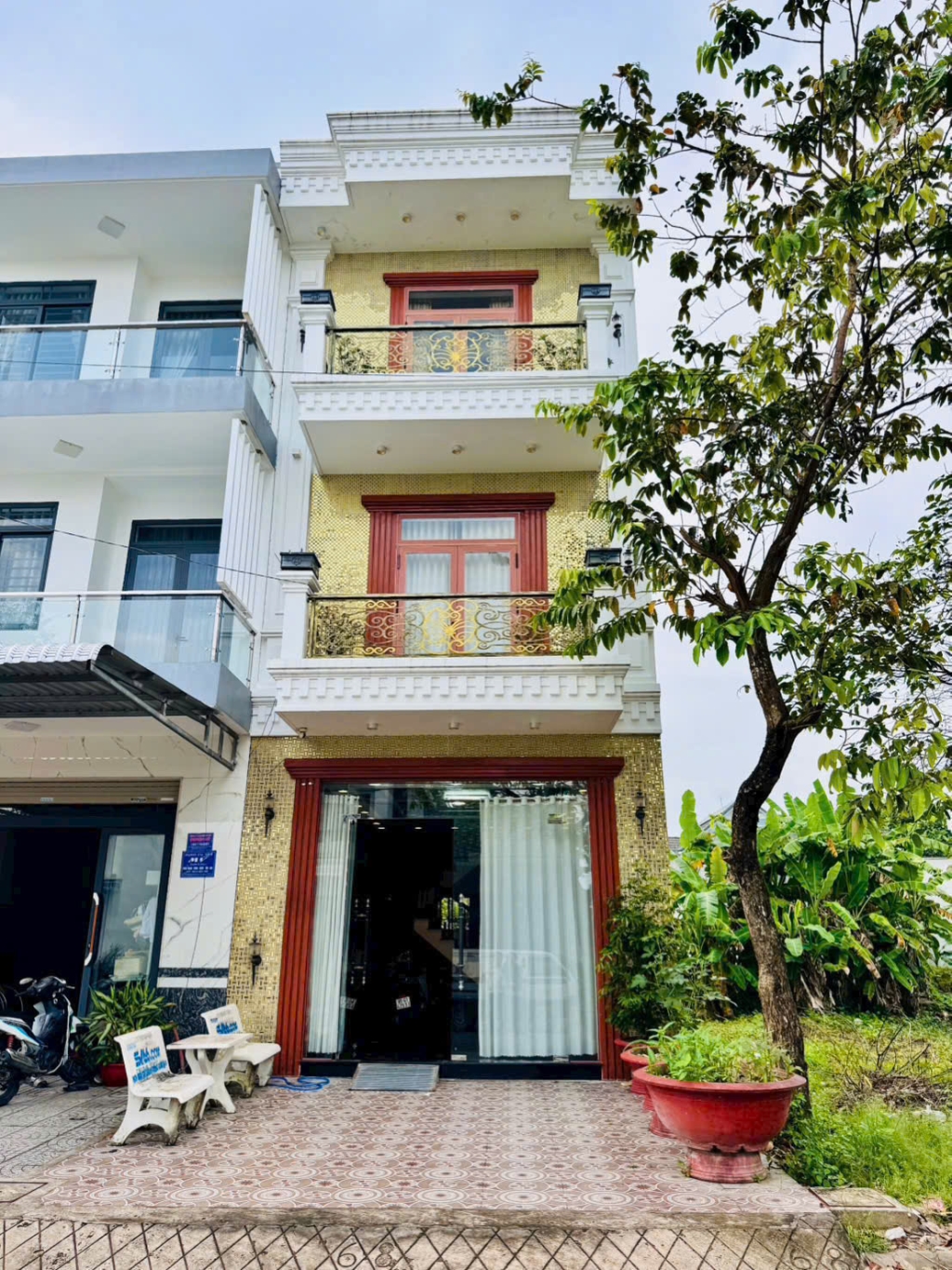 Nhà 1 trệt 2 lầu KDC Hồng Loan, Cái Răng, Cần Thơ - 80m2, 4PN, hướng Đông Nam, lộ giới 19m