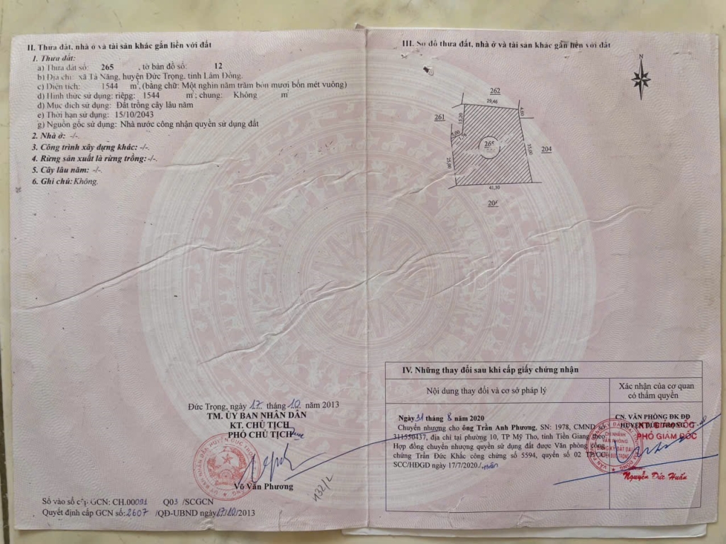 Bán Đất Trang Trại 2.8ha Tà Năng, Đức Trọng, Lâm Đồng - Mặt Tiền DT729, Sẵn Nền Nông Nghiệp Công Nghệ Cao