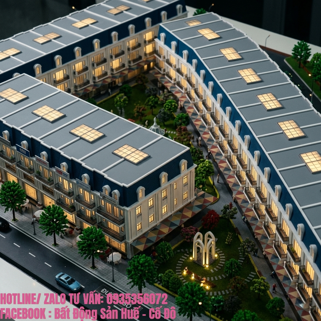 Shophouse 4 tầng mặt tiền Chợ Cống mới: Cơ hội đầu tư vàng chỉ từ 7,9 tỷ, thanh toán 15 tháng