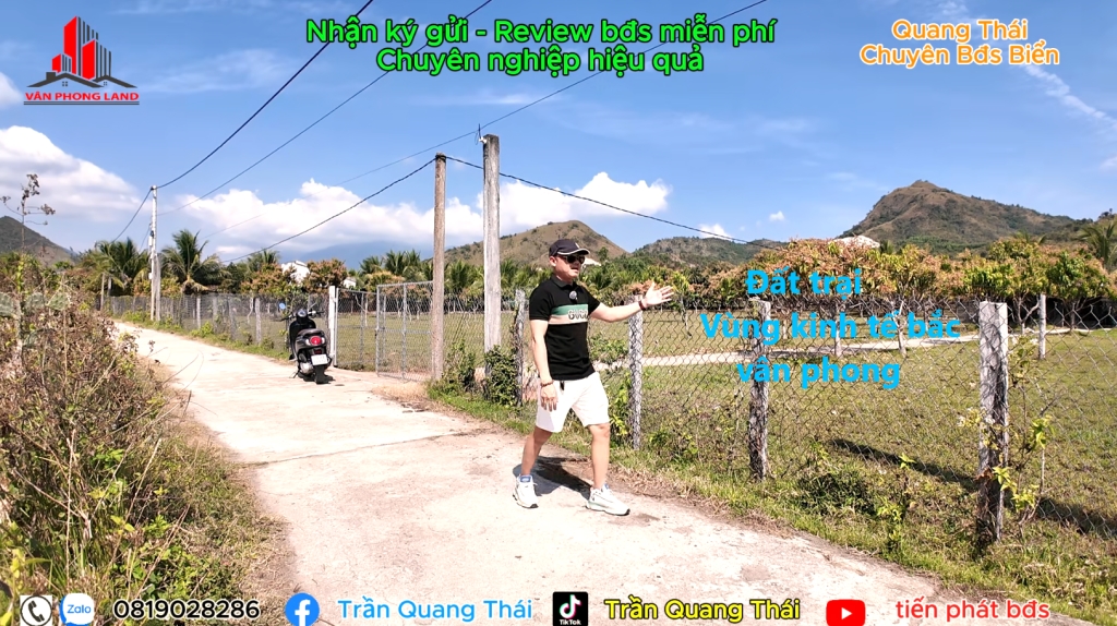 Bán Đất Vườn Tiềm Năng 1.2ha Bắc Vân Phong, Khánh Hòa - Mặt Tiền 100m, Gần Biển