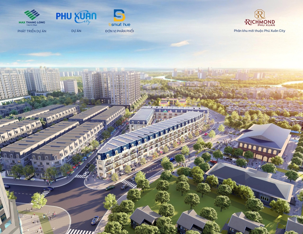 Phú xuân city  biểu tượng sống đẳng cấp giữa lòng huế