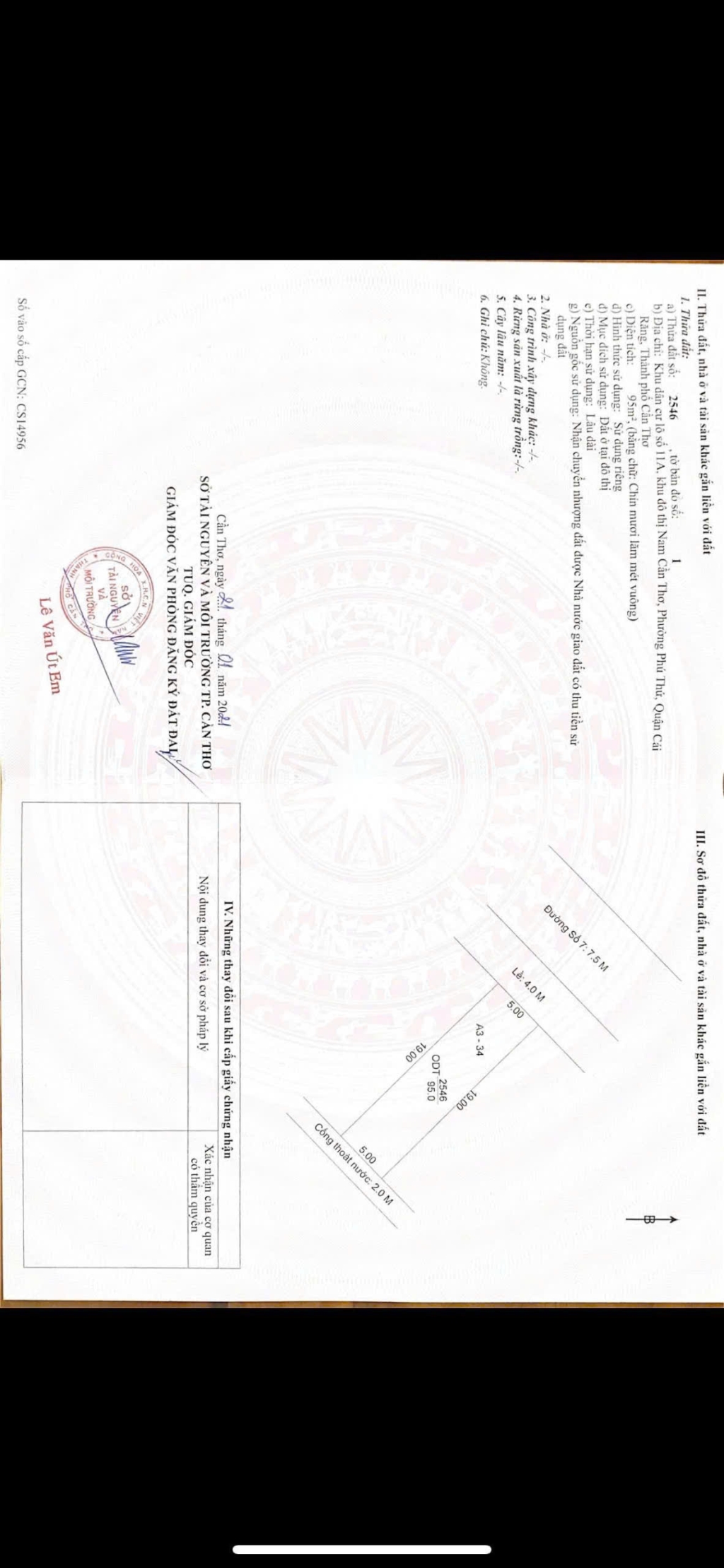 Bán nền đường số 7 ( trần văn việt ) kdc công an, p hưng phú - tp cần thơ